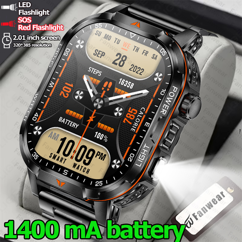 Outdoor Power Meter Box - Военные прочные мужские умные часы для