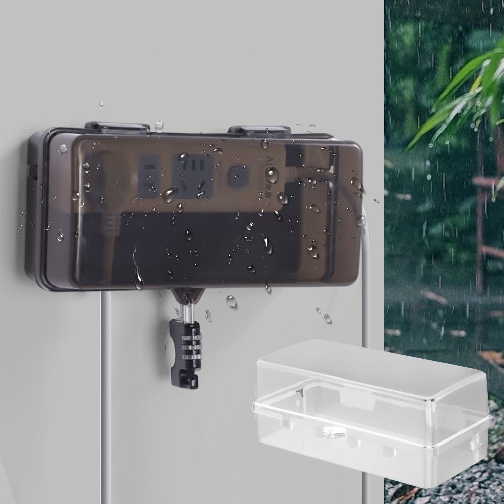 Outdoor Power Outlet Waterproof - Прочный пластиковый защитный короб для удлинителя,