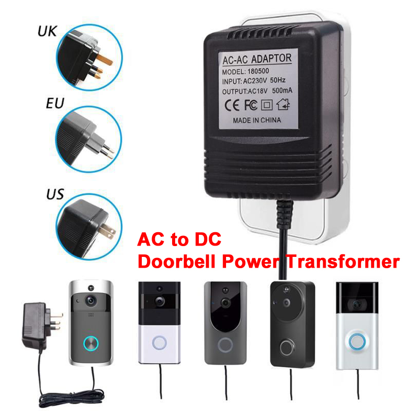 Outdoor Power Adapter Ring - Вилка стандарта США, Великобритании, ЕС, 18