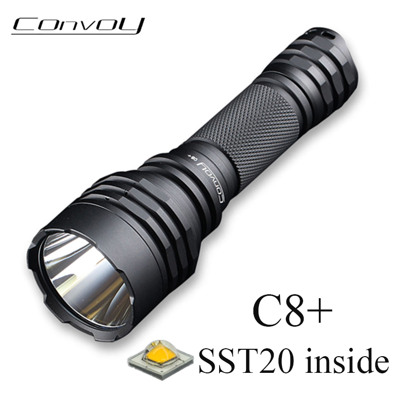 Outdoor Power Group - Фонарик Convoy C8 Plus со светодиодной