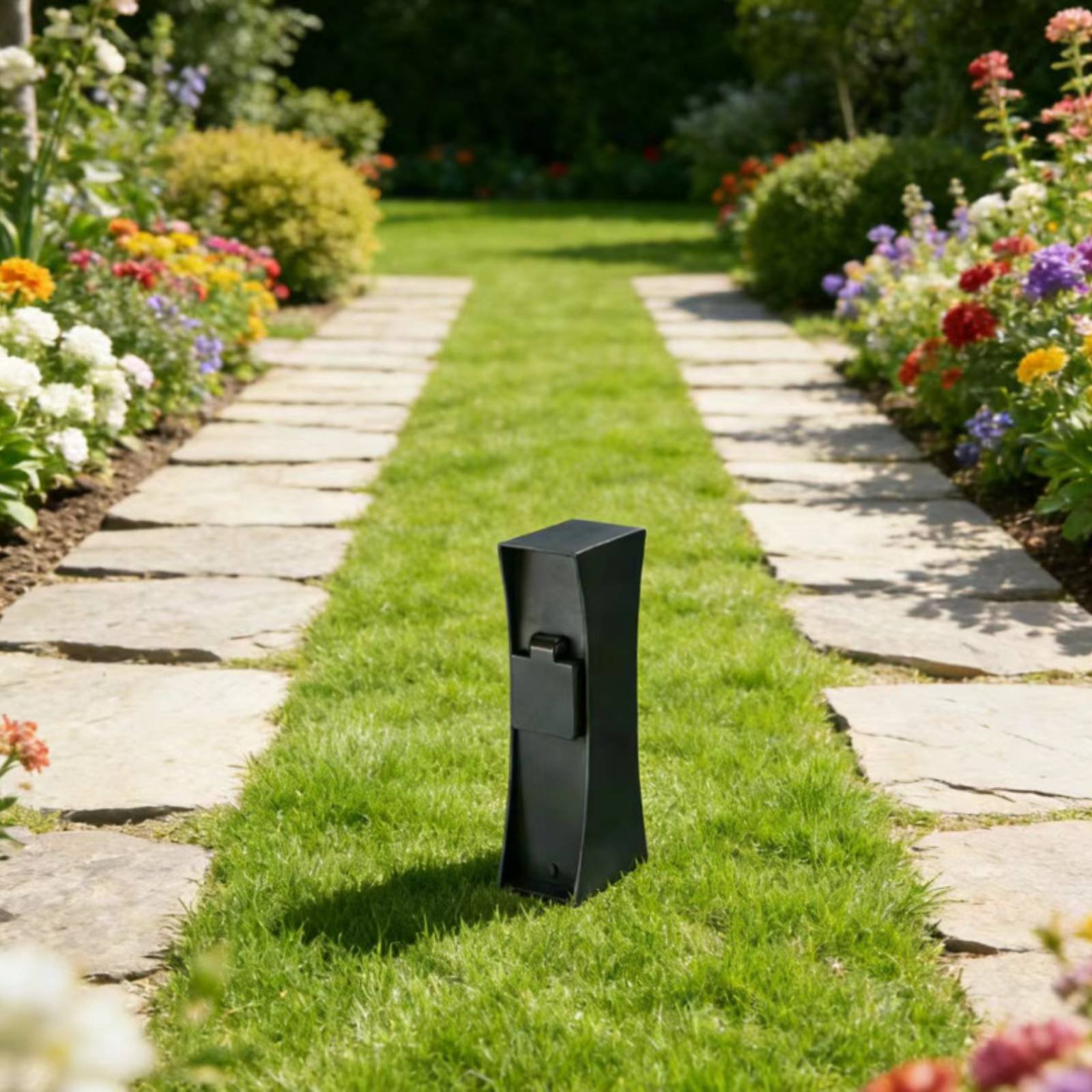 Outdoor Power Outlet Waterproof - Уличная электрическая розетка-столбик: простая установка, водонепроницаемая,