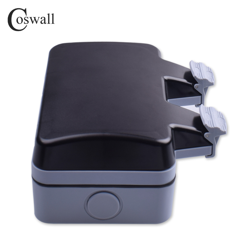 Уличная настенная розетка Cosw – обзор и цена Outdoor Power Outlet Waterproof