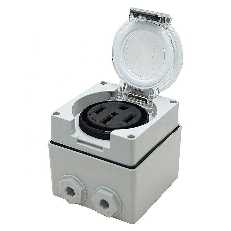 Генератор 50 А, входная коробк – обзор и цена Outdoor Power Outlet Waterproof
