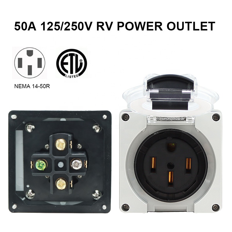 Генератор 50 А, входная коробк – обзор и цена Outdoor Power Outlet Waterproof