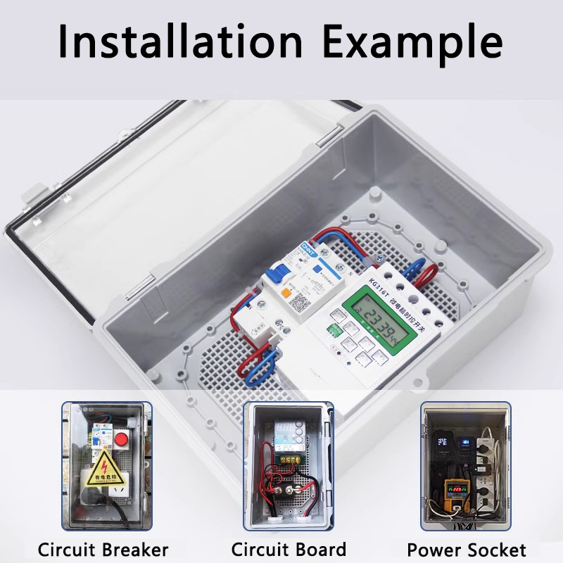 IP66 Водонепроницаемая серая/п – обзор и цена Outdoor Power Box Cover