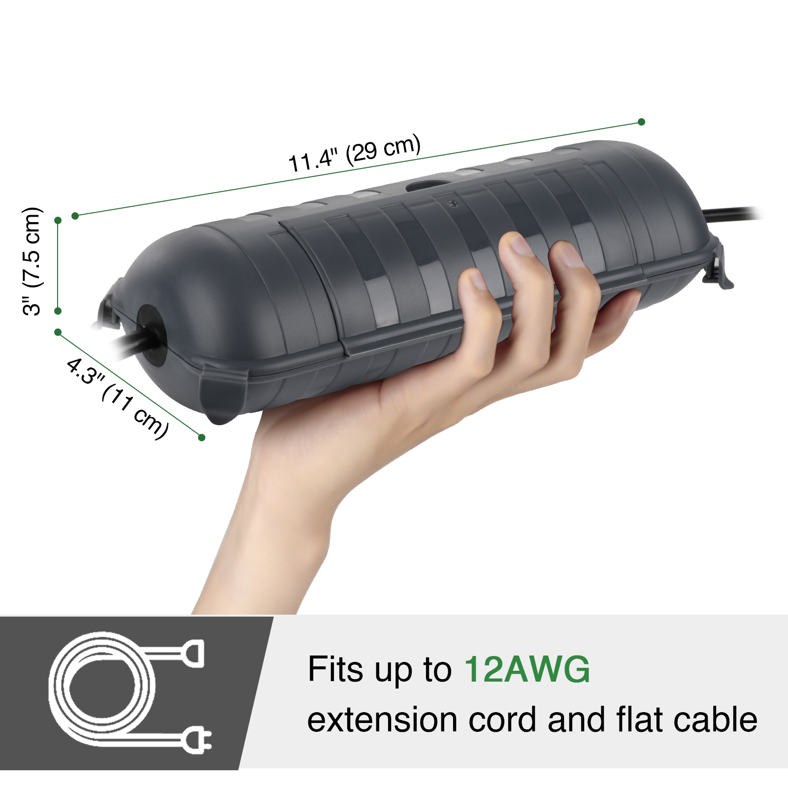Большие всепогодные защитные к – обзор и цена Outdoor Power Box Cover