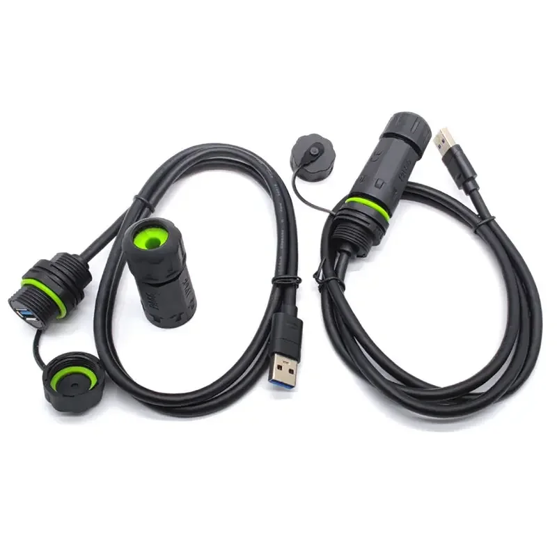 IP68 USB 3.0 Панельный разъем  – обзор и цена Outdoor Power Outlet Waterproof