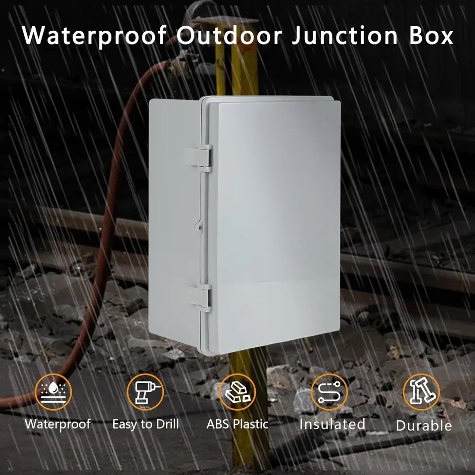 IP66 Водонепроницаемый серый/п – обзор и цена Outdoor Power Box Cover