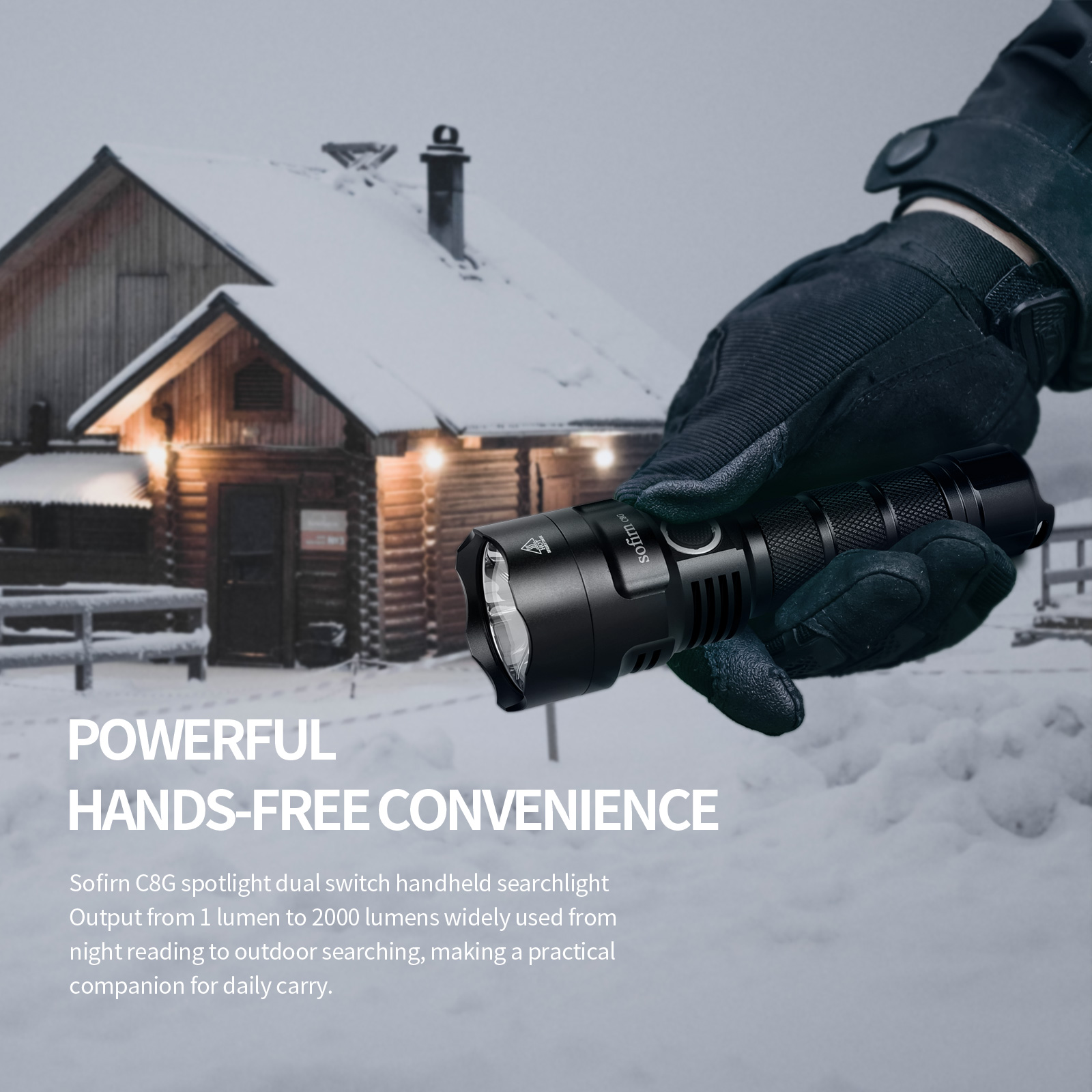 Мощный светодиодный фонарь SOF – обзор и цена Outdoor Power Group