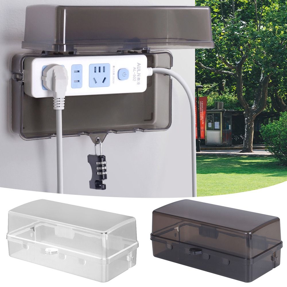 Прочный пластиковый защитный к – обзор и цена Outdoor Power Outlet Waterproof