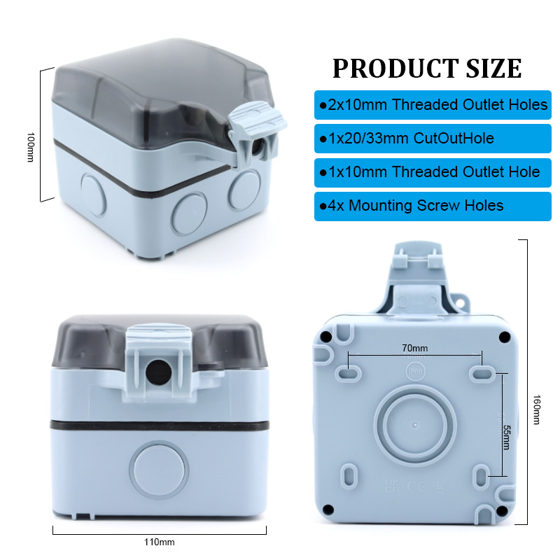 Водонепроницаемая уличная розе – обзор и цена Outdoor Power Outlet Waterproof