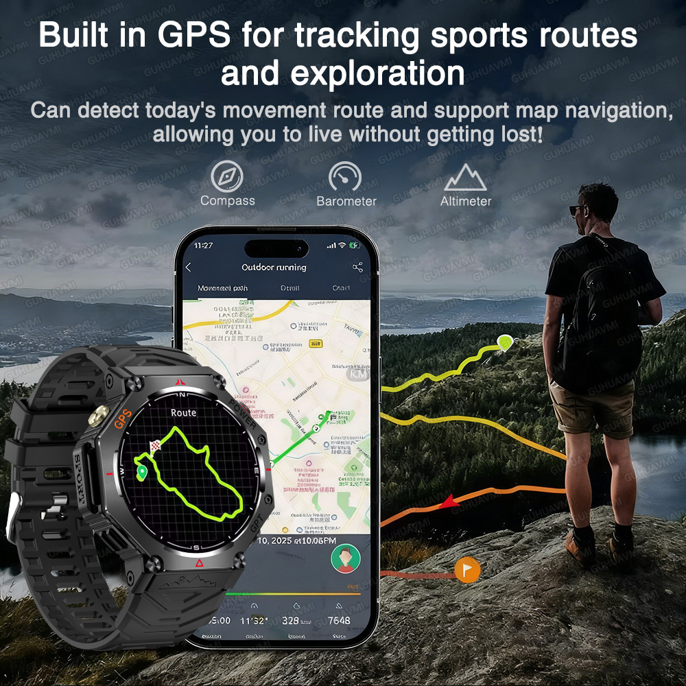 2025 Новые уличные GPS Смарт-ч – обзор и цена Outdoor Power Meter Box